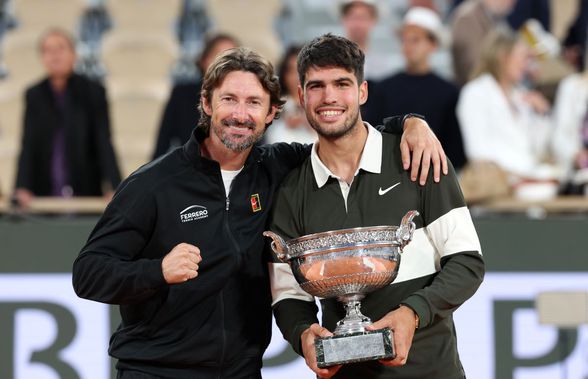 Antrenorul lui Carlos Alcaraz și-a dezvăluit trăirile din finala de la Roland Garros: „Era 0-40, s-a uitat la mine și parcă spunea: «Încă sunt aici!»”