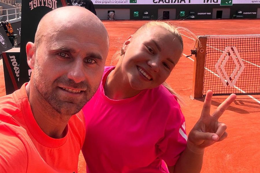 Marius Copil și Diana Shnaider/Foto: Instagram (Marius Copil) „Mult succes în carieră, îți mulțumesc pentru tot” » Parteneriatul dintre Marius Copil și Diana Shnaider s-a încheiat după un singur turneu